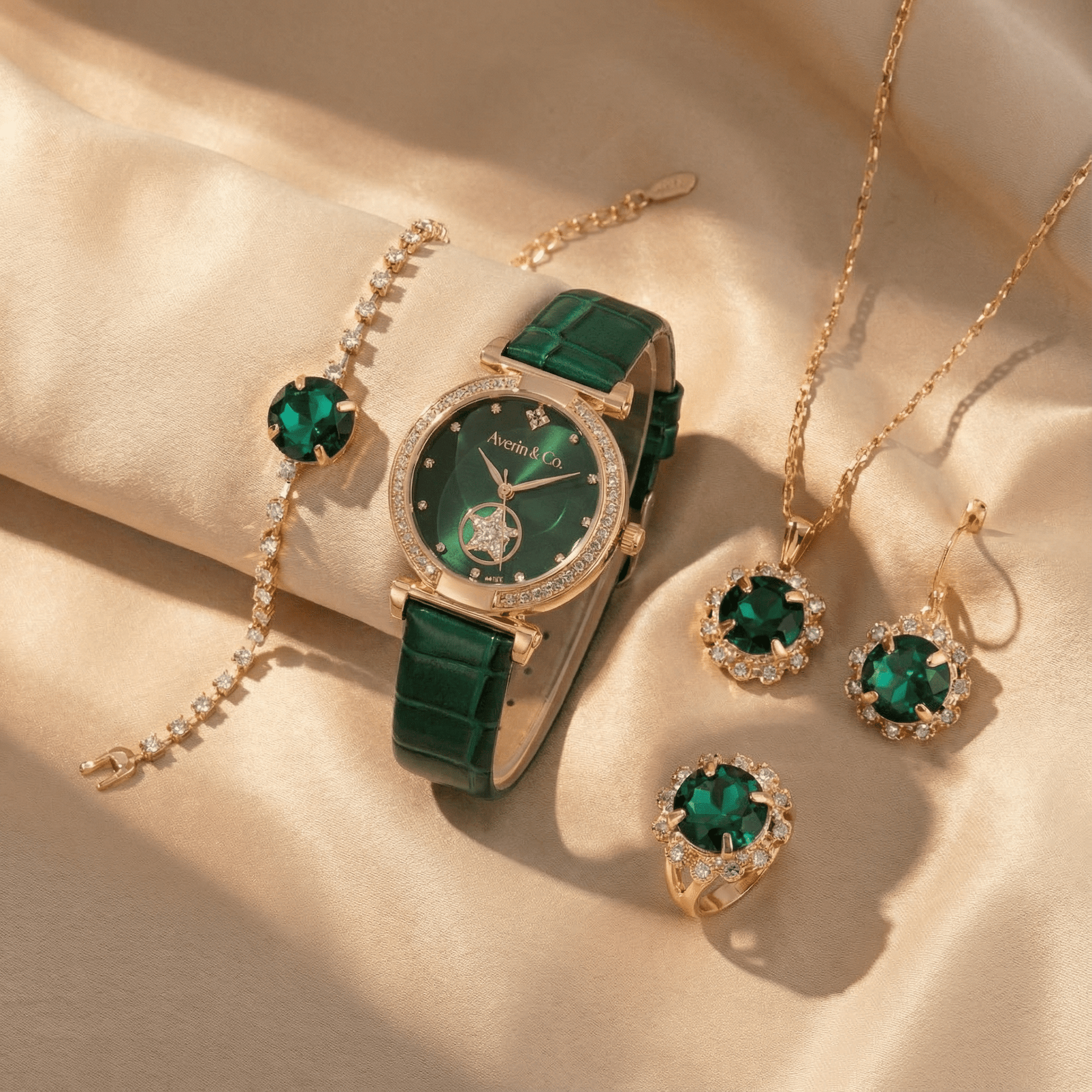 Averin & Co. Emerald Set - Averin & Co. - 