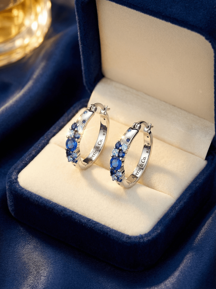 Celestial Starfall Hoops - Averin & Co. - 