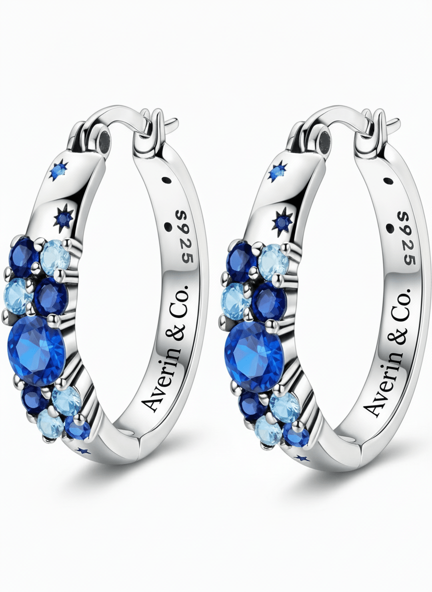 Celestial Starfall Hoops - Averin & Co. - 