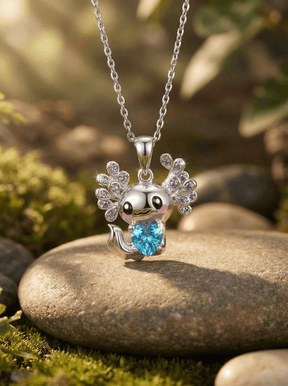 Crystal Axolotl Charm - Averin & Co. - 