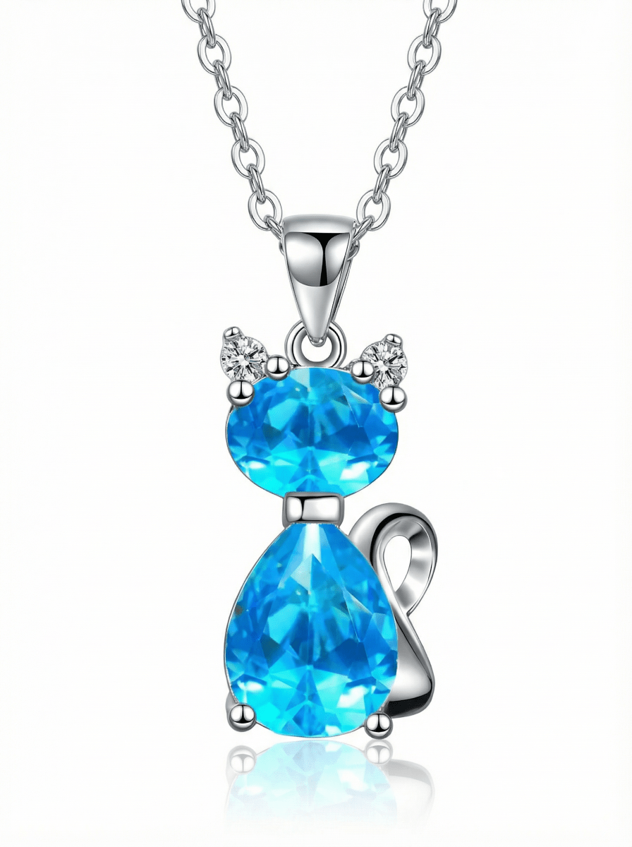 Crystal Kitty Charm - Averin & Co. - 