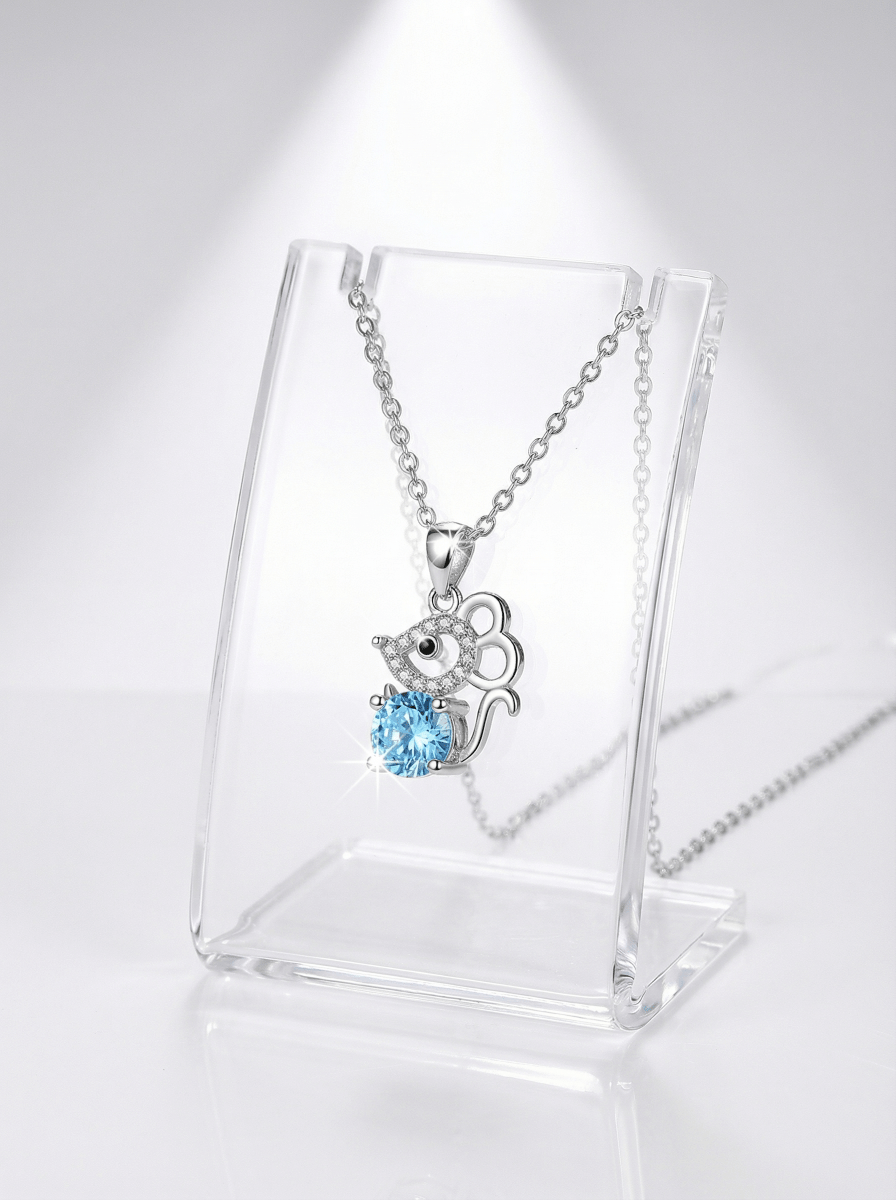 Crystal Mouse Charm - Averin & Co. - 