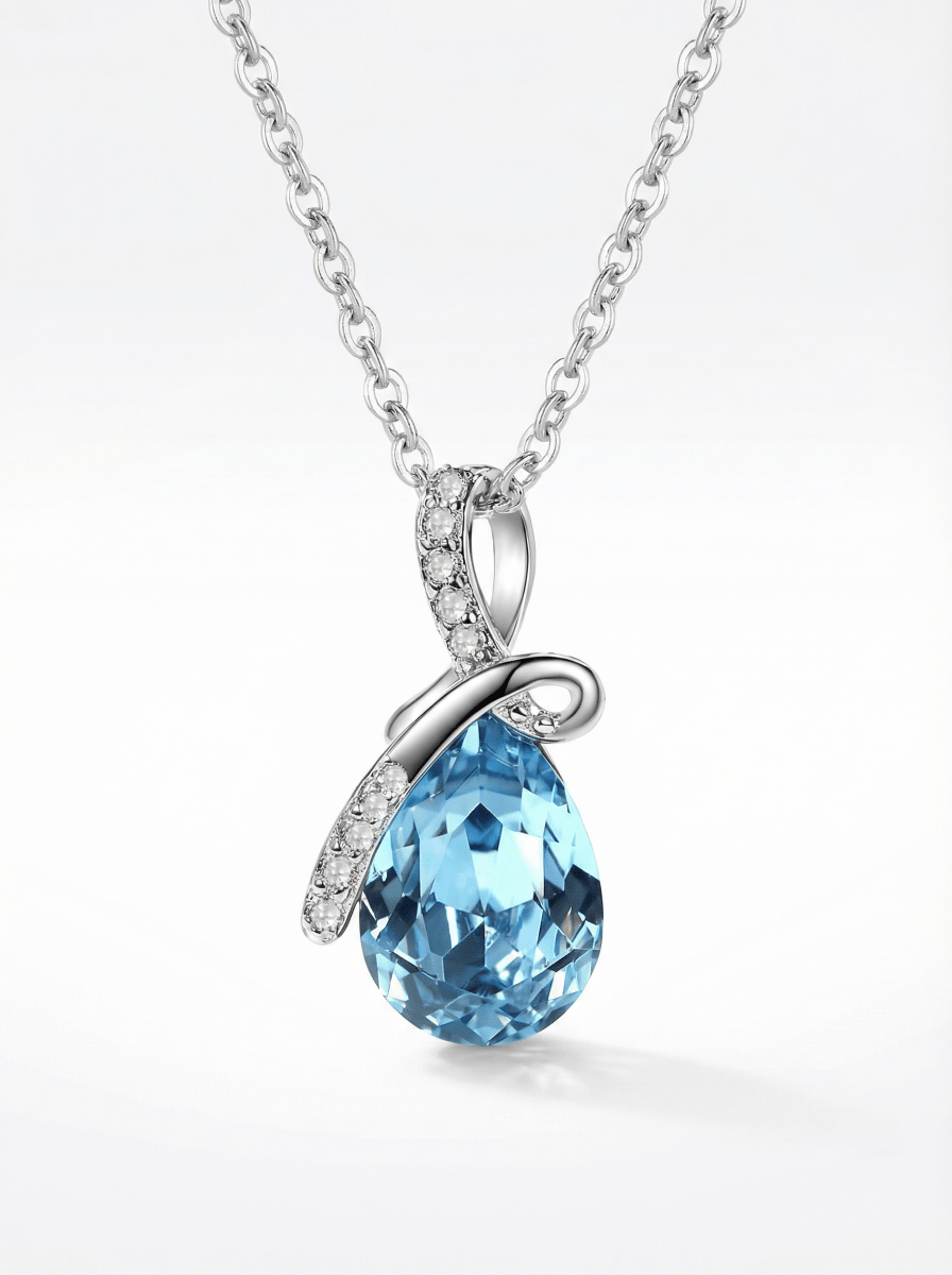 Crystal Teardrop Charm - Averin & Co. - 
