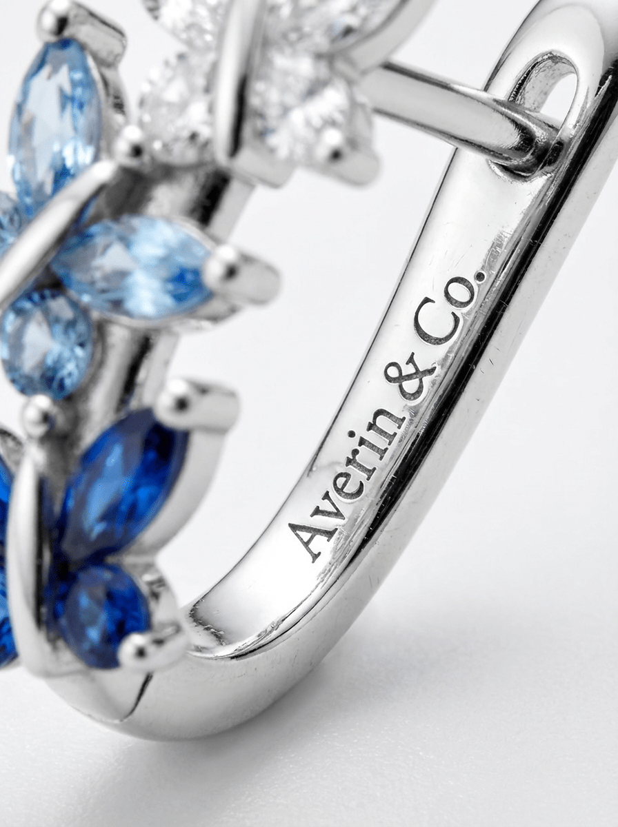 Sapphire Butterfly Trio - Averin & Co. - 