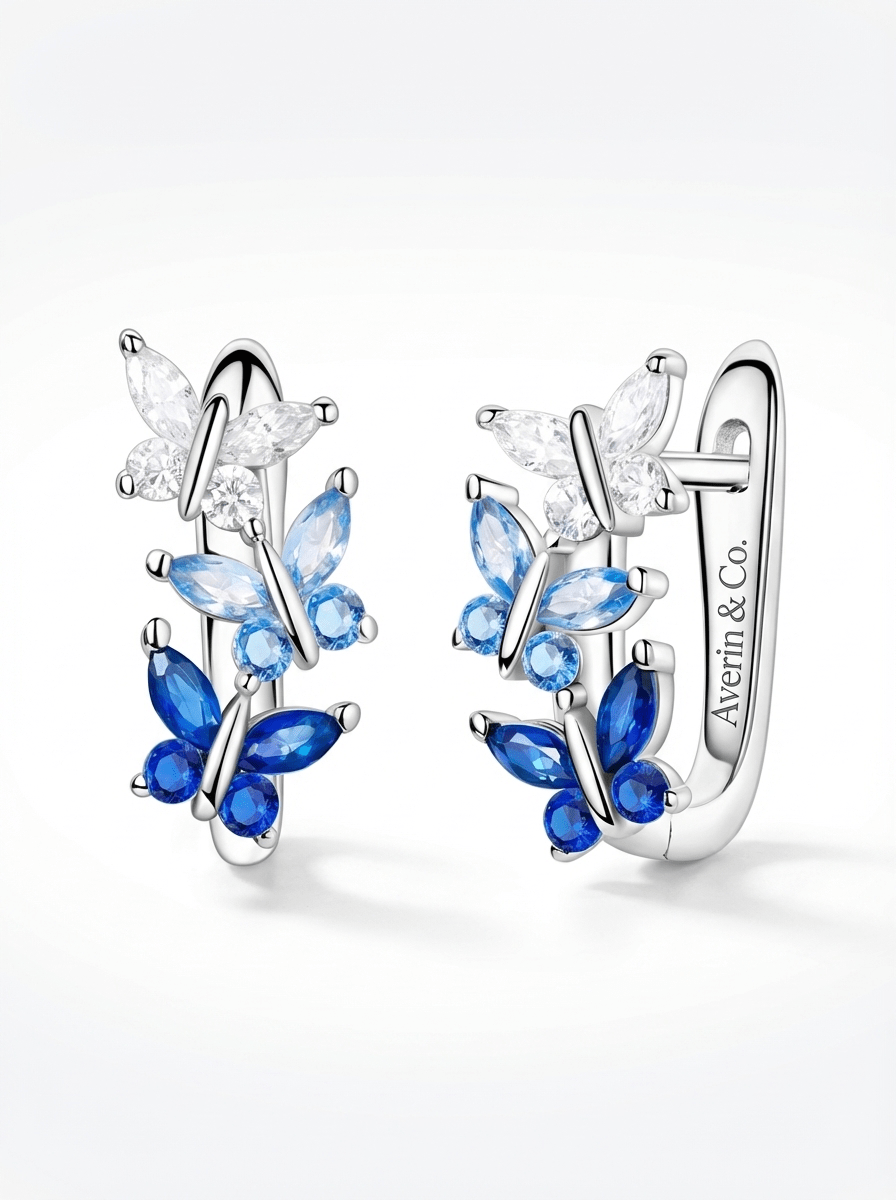 Sapphire Butterfly Trio - Averin & Co. - 